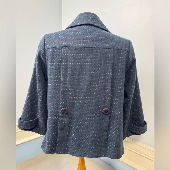 Wool Blend lined Jacket - Picture 4 of 12